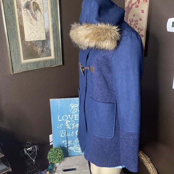 #34🎊3/10/23@7:30pm cst😍 M Coffeeshop Wool Blue Coat💙 - Picture 8 of 12